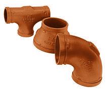 Gruvlok Gruvlok for Grooved-End Pipe Introduction Gruvlok fittings are available through 24" nominal pipe size in a variety of styles.