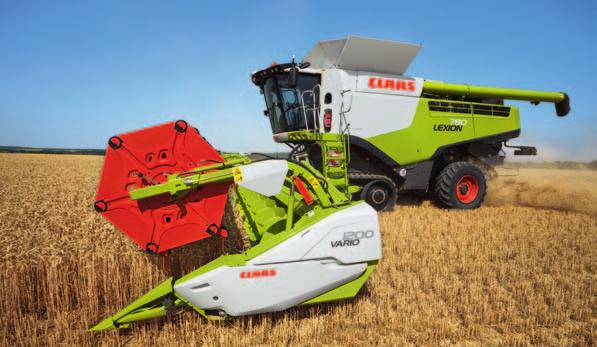 CLAAS CONTOUR ensures excellent adaptation to ground contours. The cutterbar with CLAAS CONTOUR adjusts automatically to ground irregularities along the direction of travel.