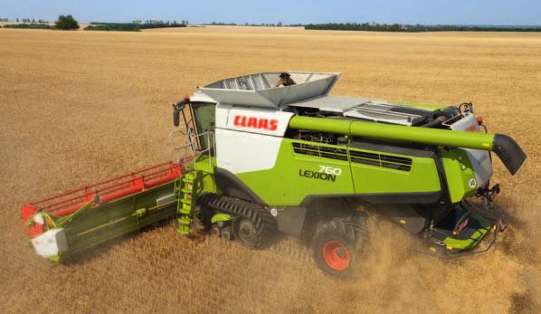 Thoroughly proven in practical use. CLAAS has offered its proprietary TERRA TRAC system for over 20 years and there are now countless TERRA TRAC drives in use around the world.