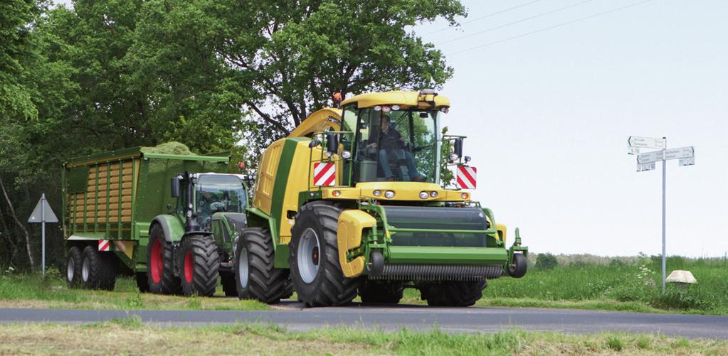 Application examples Rexroth Mobile Electronics 21 Anti-slip control ASR for maximum traction Your challenge: On the one hand maximum traction on heavy, wet soil without the forage harvester digging