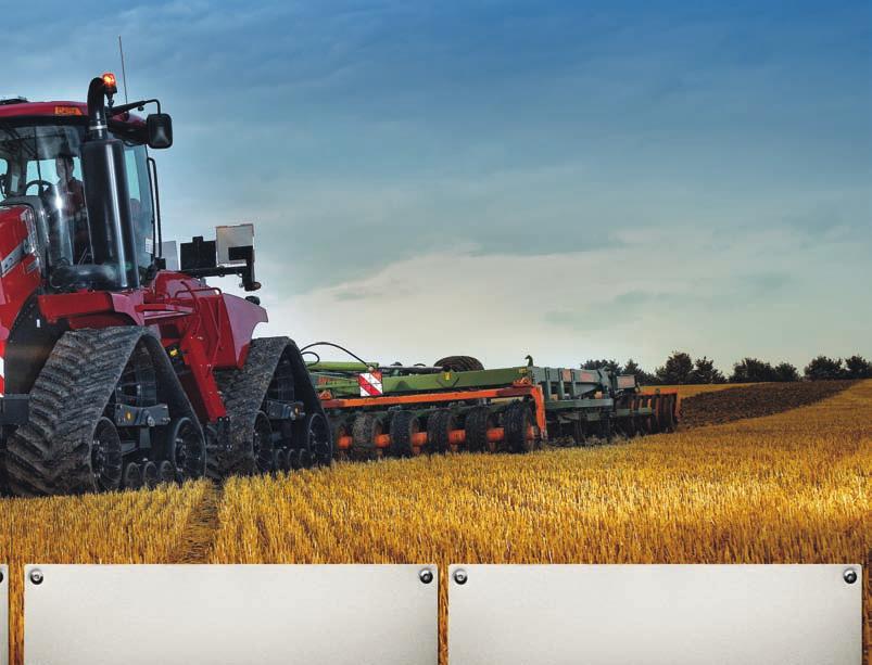 11 Advanced Farming Systems available on Steiger Quadtrac tractors are an essential ingredient for accuracy giving you improved efficiency.