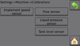 Figure 30: Fill flow sensor automatic calibration Tank level sensor Tank level sensor establishes the empty, minimum and maximum levels for the tank and calibrates the tank shape.
