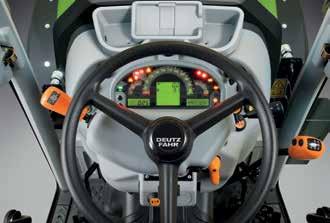A wide range of settings ensures the optimum seat position for the driver. All of the controls are within easy reach, arranged according to how often they are used and clearly colour coded.
