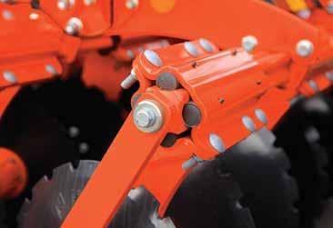 LOWER POWER REQUIREMENT The CD / VENTA seeding combination is designed to have its centre of gravity close to the