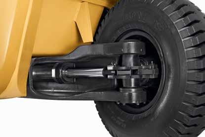 World-class service and support is provided by the best dealer network in the industry. High ground clearance for uneven terrain.
