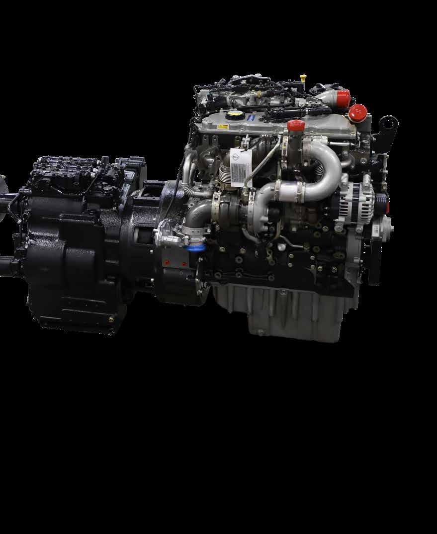 5 ROBUST POWERSHIFT TRANSMISSION The Powershift transmission has a proven track record for quality and reliability that helps improve productivity by maximizing uptime.