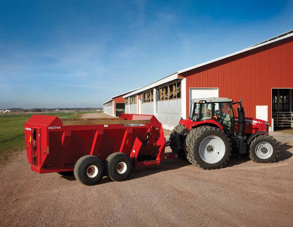 We can t wait to introduce you to our expanded line of Massey Ferguson 3700 Series manure spreaders just another example of how we re using global innovation to help you farm your world.