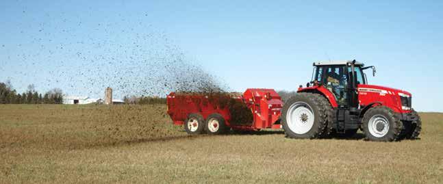 The VB Series Make fast work of large loads. With the average size of livestock herds on the rise, the need for higher-capacity spreaders has also increased.