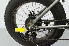 ASSEMBLY: 5/12 To Attach The Wheel: Align the wheel into the center of the fork, and make sure