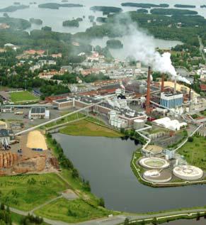 Tervasaari a speciality paper competence center Production capacity: - 400,000 tonnes of paper from four paper machines - 240,000 tonnes of