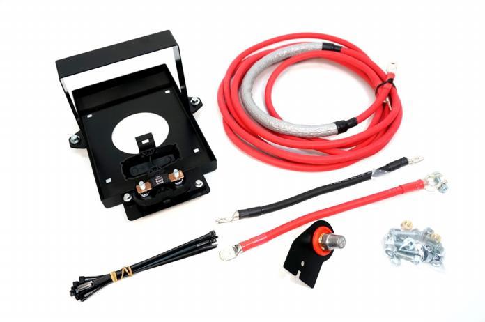 2015+ S550 MUSTANG Battery Relocation Kit WR-BTRYRELOKIT-LH WR-BTRYRELOKIT-RH The Watson Racing Battery Relocation Kit is NOT designed to protect you in the case of an accident, and therefore is