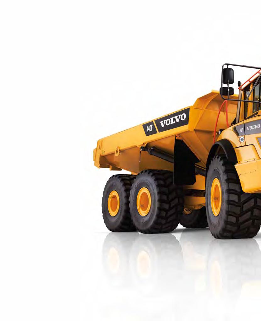 Heavy-duty for heavy duties. Articulation and oscillation joint The connection between the tractor and the trailer unit has high ground clearance and a maintenance free rotating hitch design.