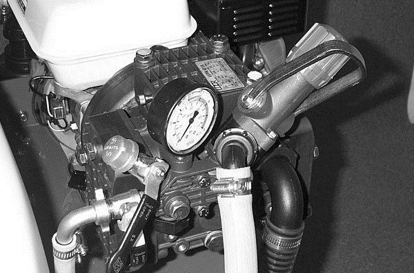 Put regulator lever in the Bypass position.