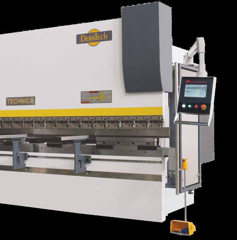 Technica offers the user a heavily built, reliable, precision CNC press brake at an economical price.