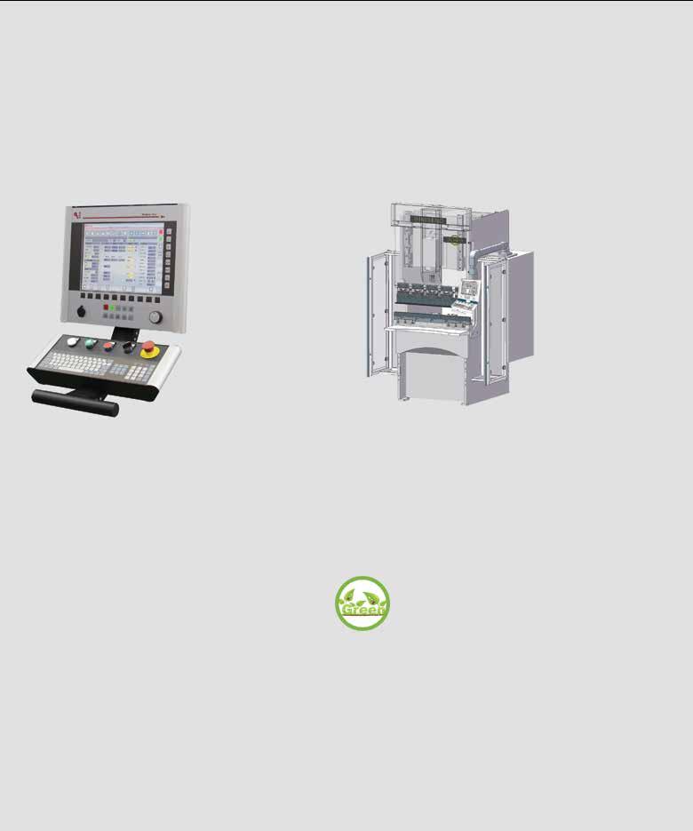 ULTIMA MINIBEND CNC PRESS BRAKE PRODUCT FEATURES 1 2 3 4 The ESA 650 is a 2D / 3D graphical Windows-based controller with a 17 or 19 inch Touch Screen.