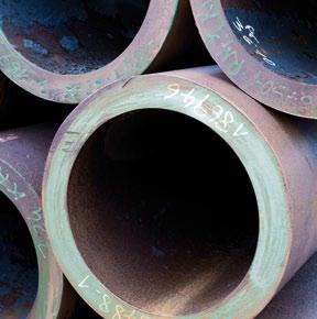 Seamless hot rolled tubes for the mechanical engineering industry
