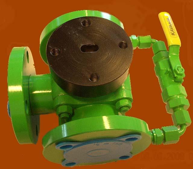 Optional features for three way ball valves are as shown below.