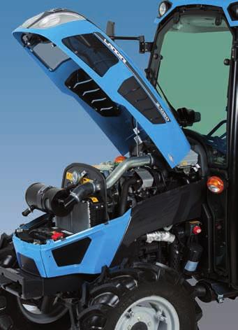 YANMAR TIER3 TNV SERIES ENGINES The 2 Series tractors are powered by Yanmar TNV fourcylinder naturally aspirated and