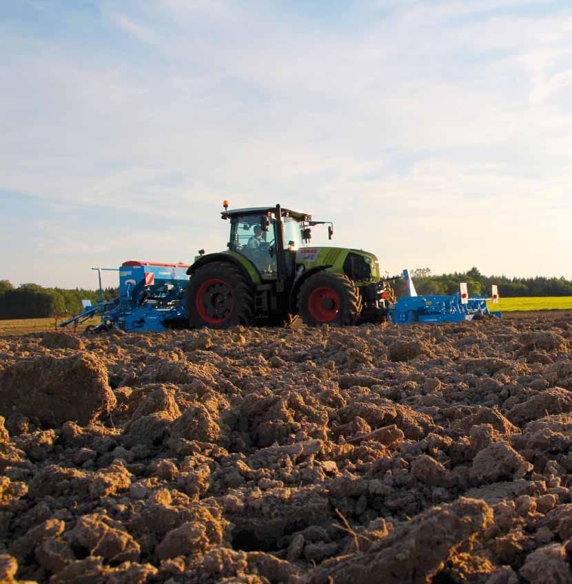The right option The Quarz compact combination from LEMKEN for light to medium soils is an excellent alternative to the power harrow or seedbed combination.