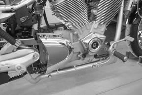 Refer to illustrations on page.3 -.5, and routing diagrams in Chapter 1 for locations of electrical connectors. Remove the regulator / rectifier to prevent damage. 1. Support motorcycle securely in an upright position.