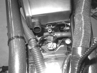 Remove Regulator / Rectifier from front of engine to prevent damage upon engine removal (Chapter 1). Oil cooler (Chapter 4). Right lower frame rail assembly (page.5).