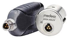 Medeco XT 21 Keys and Accessories The Medeco XT Key is a convenient, robust electronic key with a heavy duty stainless steel housing that fits right on your key ring.