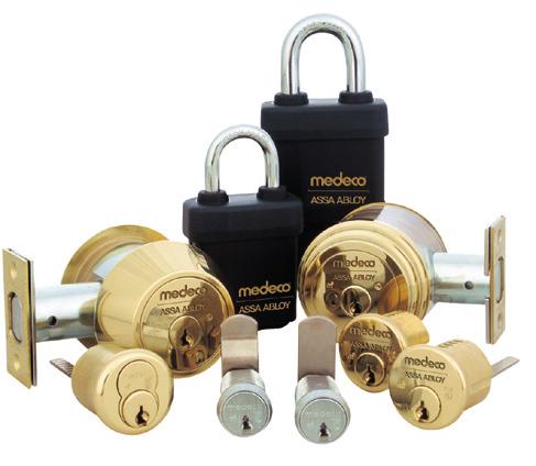Medeco 3 Technology 43 Medeco 3 High Security Cylinders & Locking Systems Medeco³ High Security Cylinders feature UL437 Listed physical strength components like the triple locking technology for