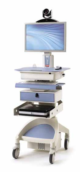 Workstation Advanced Workstation Laptop Cart 1530 Non-powered 1560 with AC power 1760 with DC power Ideal for - EMR/Clinical