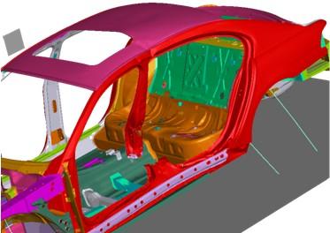 The damage initiation and evolution capabilities of Abaqus/Explicit permit the accurate determination of failure in