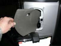 Remove Quarter panel inner foam liner both sides and save for reinstallation.