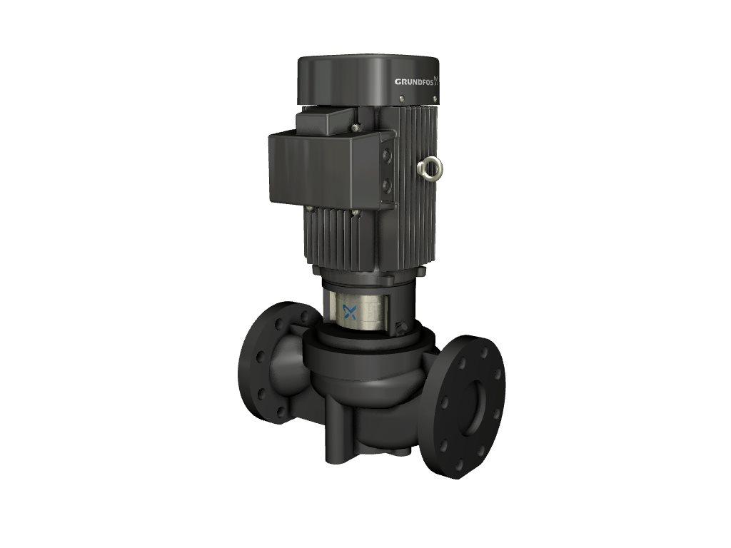 Position Qty. Description 1 TP 8-12/2 A-F-A-BUBE Product No.: On request Single-stage, close-coupled, volute pump with in-line suction and discharge ports of identical diameter.