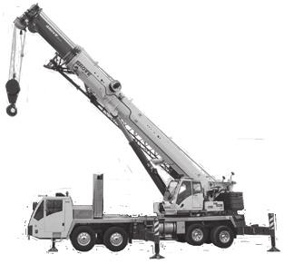 Job site benefits More productive in more places on the job site Multiple access points on the carrier for ease of access on the crane Standard hydraulic tilt cab 0-20 for exceptional visibility and