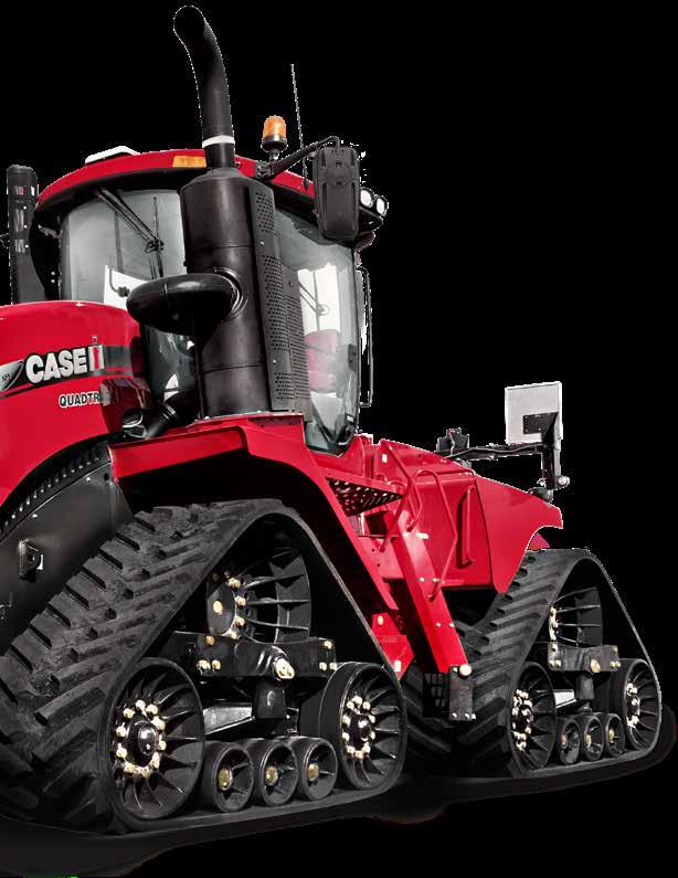 HI-ESCR ONLY - NO COMPROMISE To deliver the highest power output of their class, Case IH Steiger and Quadtrac tractors rely on a high pressure common rail 12.