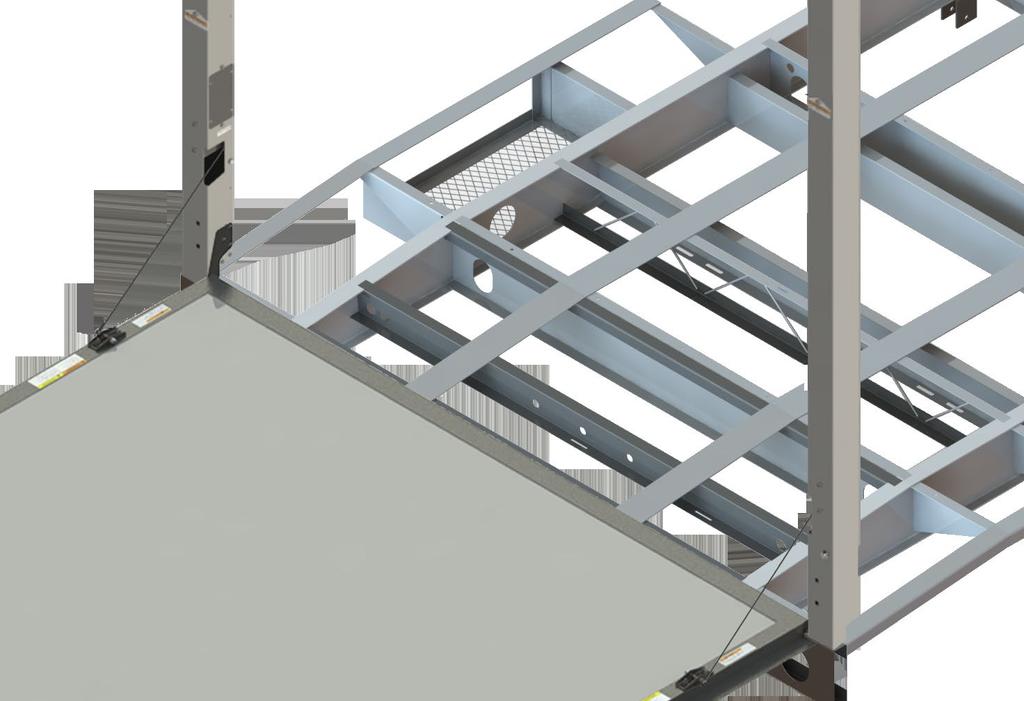 Setting Ramp Door Tension 1. With the Triple Play Ramp Door parallel to the ground (Fig.