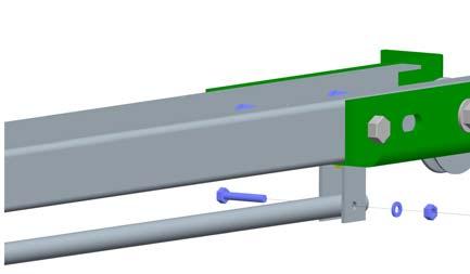5.4.2 Attach the Microswitch Assembly (2-2024) to the crossmember.
