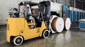 ADDITIONAL OPTIONS Enhance Your Experience Cat lift trucks come equipped with features and options that allow you to get the job done.