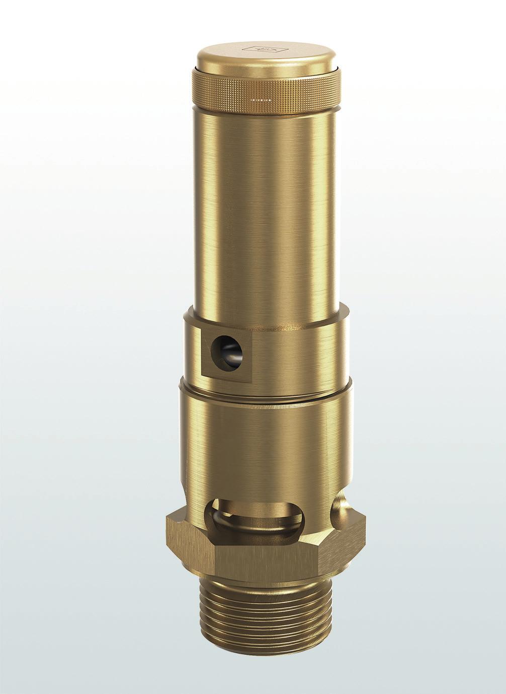 Type test approved atmospheric discharge safety valves for industrial applications Series 8 4.
