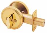 Cylinder Deadbolt 200 Series single and double