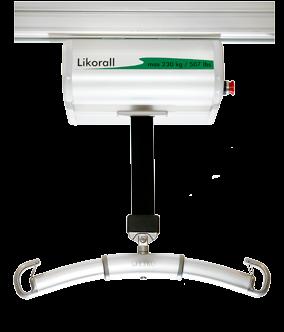 OVERHEAD LIFT MOTORS Likorall Likorall is perhaps the world s most widely used patient lift. Every day it lifts tens of thousands of people and saves just as many backs.
