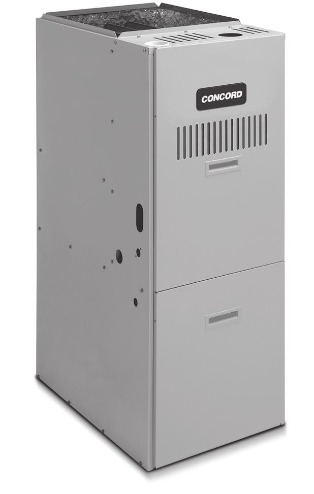 , / Horizontal, 90/92 Gas Furnace CG90/92 Features and Benefits HEAT EXCHANGER DESIGN Aluminized steel tapered S-curve design primary exchanger with crimped no weld construction for long life AL29-4C