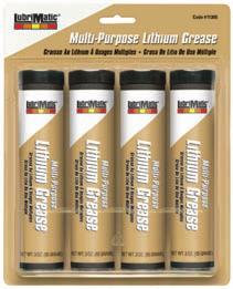 Greases 11315 11300 11304 11302 11316 Multi-Purpose Lithium Grease Long lasting, hard working formula delivers high performance