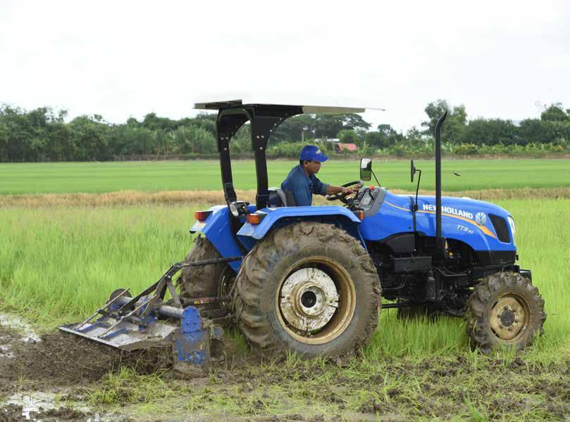 6 APPLICATIONS AND HYDRAULICS A RANGE OF PTO OPTIONS Farming is characterised by versatility, and the requirement to carry out a wide range of different operations.