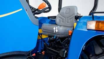 The answer will be a resounding yes. The new wider and more comfortable seat can now be adjusted depending on the height and weight of the operator for even greater comfort.