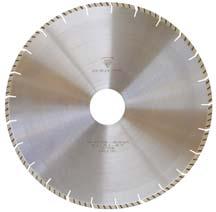 BLADES / CNC TOOLING Diarex Ultra Compact Surface Bridge Saw Blade Designed especially for fully fired ceramic materials Designed for Dekton and Lapitec Extremely narrow toothing for low pressure and