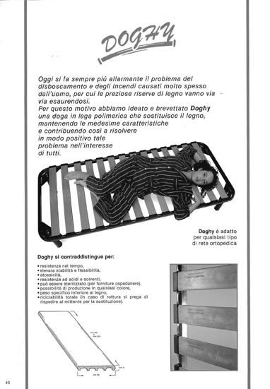 After thorough research and close collaboration with a talented mold maker, DOGHY was born, a polyamide compound slat.