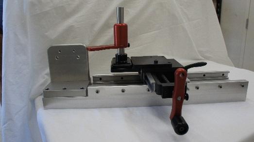 3: Attach transducer to angle bracket on main carriage.