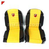 the Fiat logo embroidered... Set of blue anatomical seat covers for all Fiat 500 These seat covers are also.