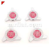 .. Aluminum wheel cap for Fiat 500 N, D, and F models and Bianchina Transformable This is one new wheel cap for the Fiat 500 model L but also fits the N/D/F models as well.