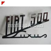 .. EB-500-016 EB-500-017 EB-500-018 Chromed front grill for all Fiat 500 D and F Part: EB-500-016 Chrome front grill wing set for Fiat 500 D/F
