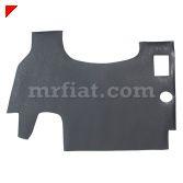 Front trunk mat for Fiat 500 F,L, and R 500 N/D Front Hood Trim 500 Front Hood Gasket 500 Front Trunk Plug LC-500-005 LC-500-006 LC-500-007 Front hood trim for Fiat 500